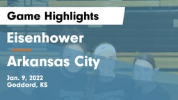 Eisenhower  vs Arkansas City  Game Highlights - Jan. 9, 2022