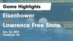 Eisenhower  vs Lawrence Free State  Game Highlights - Jan. 26, 2023