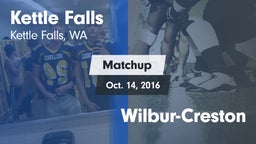 Matchup: Kettle Falls High vs. Wilbur-Creston 2016