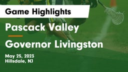 Pascack Valley  vs Governor Livingston  Game Highlights - May 25, 2023