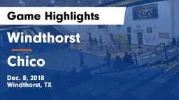 Windthorst  vs Chico  Game Highlights - Dec. 8, 2018