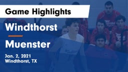 Windthorst  vs Muenster  Game Highlights - Jan. 2, 2021
