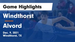 Windthorst  vs Alvord  Game Highlights - Dec. 9, 2021