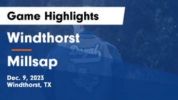 Windthorst  vs Millsap  Game Highlights - Dec. 9, 2023