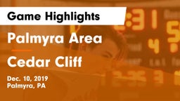 Palmyra Area  vs Cedar Cliff  Game Highlights - Dec. 10, 2019