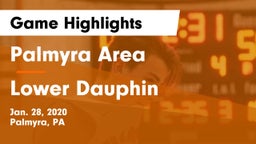 Palmyra Area  vs Lower Dauphin  Game Highlights - Jan. 28, 2020