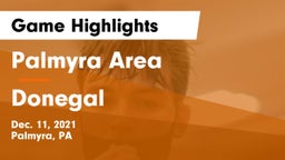 Palmyra Area  vs Donegal  Game Highlights - Dec. 11, 2021
