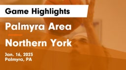 Palmyra Area  vs Northern York  Game Highlights - Jan. 16, 2023