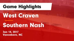 West Craven  vs Southern Nash  Game Highlights - Jan 14, 2017