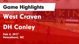 West Craven  vs DH Conley  Game Highlights - Feb 4, 2017