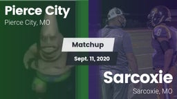 Matchup: Pierce City High vs. Sarcoxie  2020
