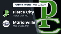 Recap: Pierce City  vs. Marionville  2020