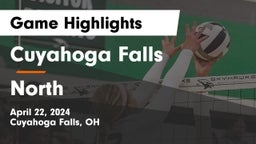 Cuyahoga Falls  vs North  Game Highlights - April 22, 2024