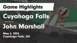 Cuyahoga Falls  vs John Marshall  Game Highlights - May 6, 2024