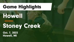 Howell  vs Stoney Creek Game Highlights - Oct. 7, 2023