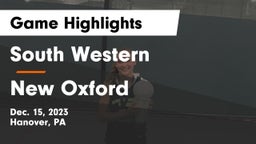 South Western  vs New Oxford  Game Highlights - Dec. 15, 2023