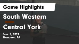 South Western  vs Central York  Game Highlights - Jan. 5, 2024