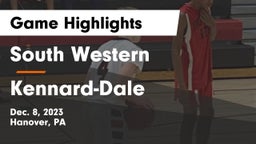 South Western  vs Kennard-Dale  Game Highlights - Dec. 8, 2023