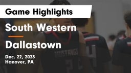 South Western  vs Dallastown  Game Highlights - Dec. 22, 2023