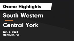 South Western  vs Central York  Game Highlights - Jan. 6, 2024
