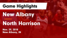 New Albany  vs North Harrison  Game Highlights - Nov. 29, 2018