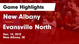 New Albany  vs Evansville North  Game Highlights - Dec. 14, 2018