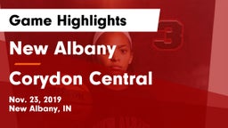 New Albany  vs Corydon Central  Game Highlights - Nov. 23, 2019