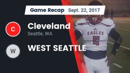 Recap: Cleveland  vs. WEST SEATTLE 2017