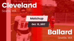 Matchup: Cleveland High vs. Ballard  2017