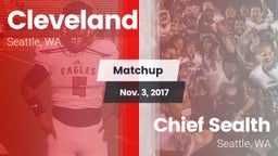 Matchup: Cleveland High vs. Chief Sealth  2017