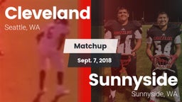 Matchup: Cleveland High vs. Sunnyside  2018