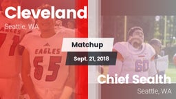 Matchup: Cleveland High vs. Chief Sealth  2018