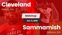 Matchup: Cleveland High vs. Sammamish  2018