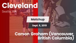 Matchup: Cleveland High vs. Carson Graham (Vancouver, British Columbia) 2019