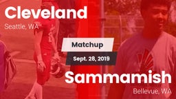 Matchup: Cleveland High vs. Sammamish  2019