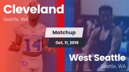 Matchup: Cleveland High vs. West Seattle  2019