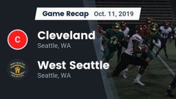 Recap: Cleveland  vs. West Seattle  2019