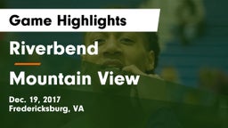 Riverbend  vs Mountain View  Game Highlights - Dec. 19, 2017