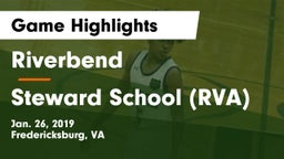 Riverbend  vs Steward School (RVA) Game Highlights - Jan. 26, 2019