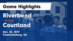 Riverbend  vs Courtland  Game Highlights - Dec. 30, 2019