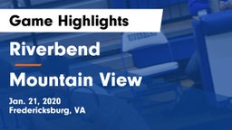 Riverbend  vs Mountain View  Game Highlights - Jan. 21, 2020