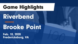 Riverbend  vs Brooke Point  Game Highlights - Feb. 10, 2020