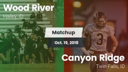 Matchup: Wood River High vs. Canyon Ridge  2018