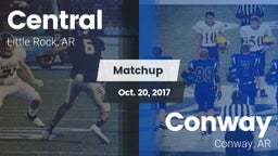 Matchup: Central  vs. Conway  2017