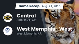 Recap: Central  vs. West Memphis- West 2018