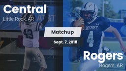 Matchup: Central  vs. Rogers  2018