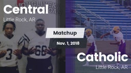 Matchup: Central  vs. Catholic  2018