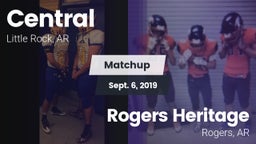 Matchup: Central  vs. Rogers Heritage  2019