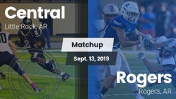 Matchup: Central  vs. Rogers  2019