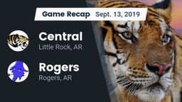 Recap: Central  vs. Rogers  2019